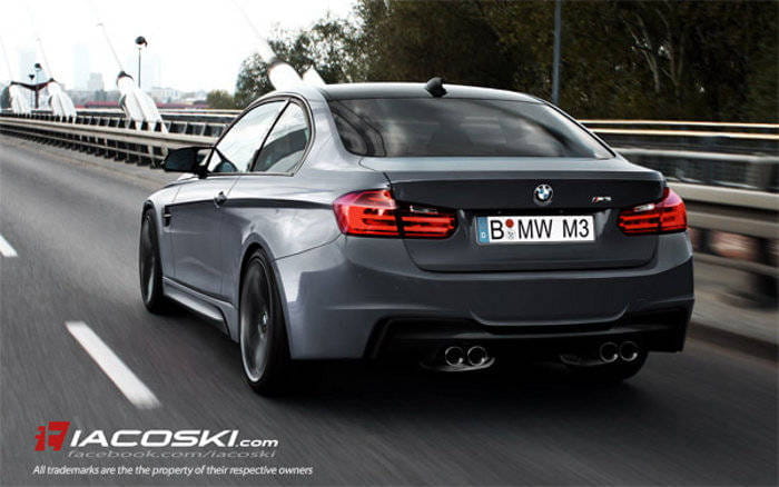 Render BMW M4 por Iacoski