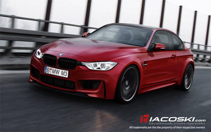 Render BMW M4 por Iacoski