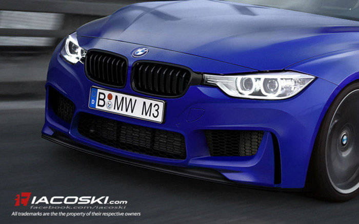 Render BMW M4 por Iacoski