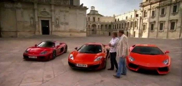 Top Gear cruza Italia a bordo del Lamborghini Aventador, McLaren MP4-12C y Noble M600: destino, Imola