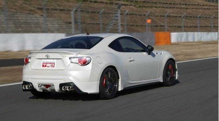 Accesorios de TRD para el Toyota GT 86