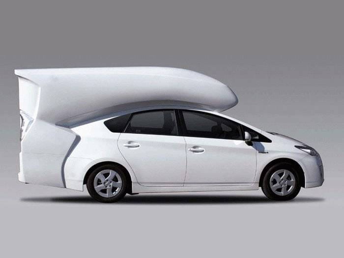 Toyota Prius Camper, un híbrido con la casa a cuestas