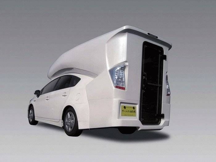 Toyota Prius Camper, un híbrido con la casa a cuestas