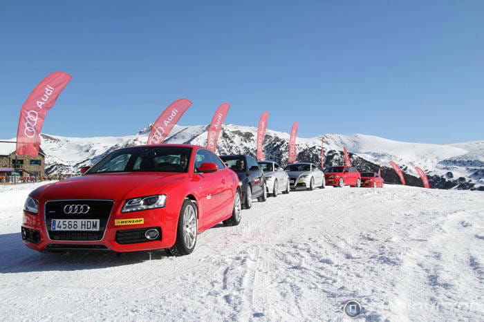 Audi winter driving experience Andorra