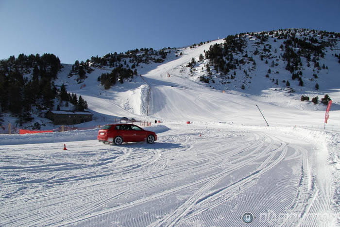 Audi winter driving experience Andorra