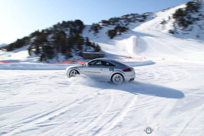 Audi winter driving experience Andorra