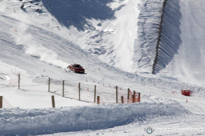 Audi winter driving experience Andorra