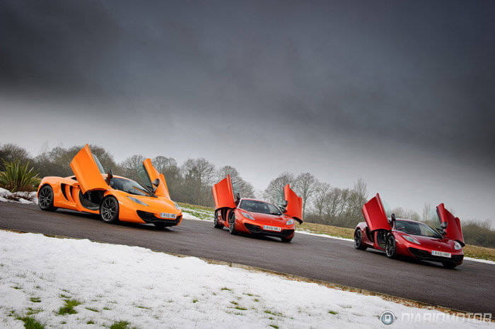 McLaren MP4-12C, a prueba