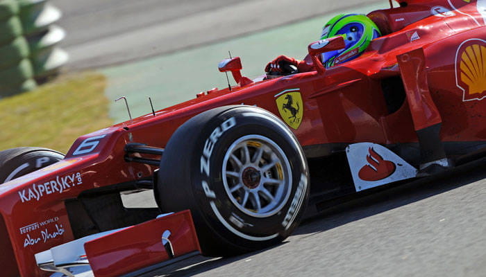Ferrari F1 monoplaza Jerez 2012