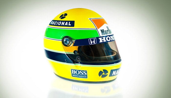 El casco de Ayrton Senna en 1991, vendido por más de 100.000 dólares |  Diariomotor