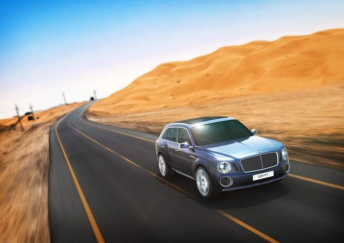 Bentley EXP 9 F: presentado oficialmente el SUV de Bentley