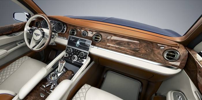 Bentley EXP 9 F: presentado oficialmente el SUV de Bentley