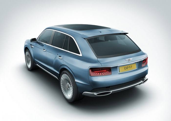 Bentley EXP 9 F: presentado oficialmente el SUV de Bentley