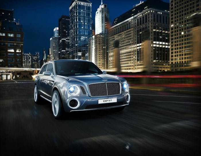 Bentley EXP 9 F: presentado oficialmente el SUV de Bentley