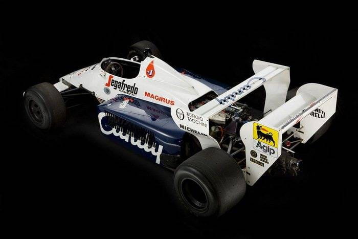 A subasta el Toleman TG184-2, el primer Fórmula 1 de Ayrton Senna