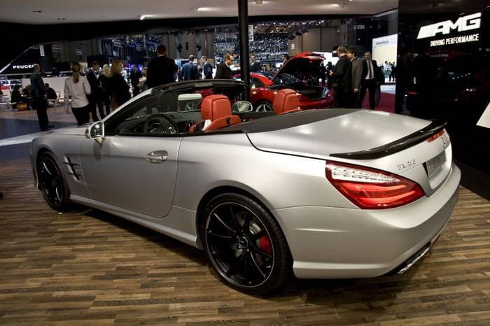 Mercedes SL 63 AMG en el Salón de Ginebra 