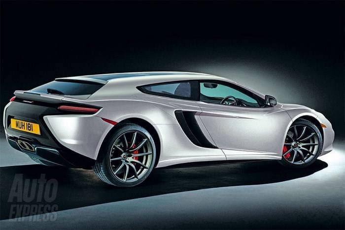 Recreación del McLaren MP4-12C Shooting Brake