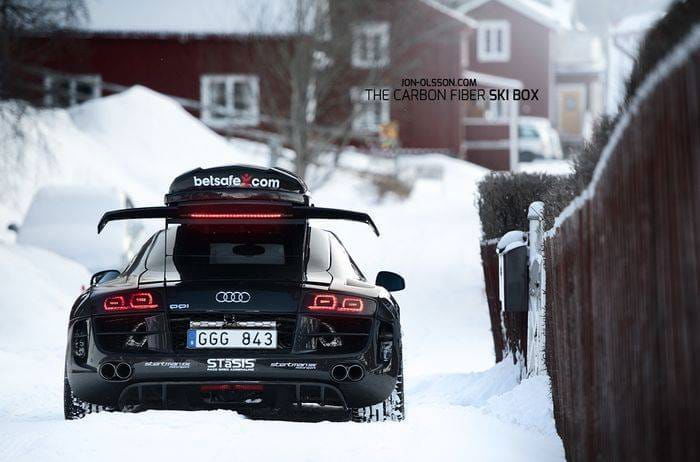 Jon Olsson se hace con un Audi R8 preparado por PPI para ir a esquiar