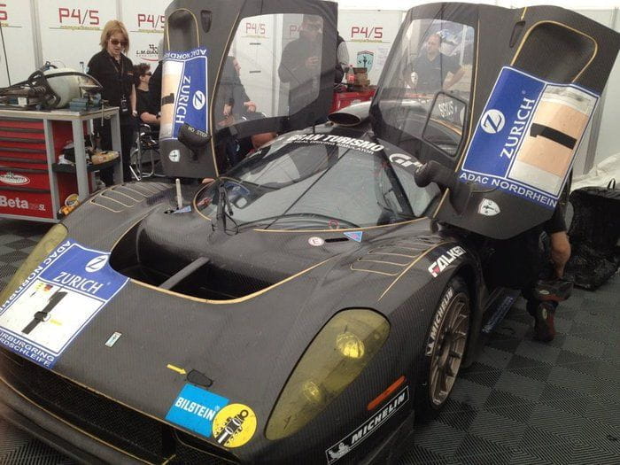 Ferrari P4/5 Competizione en las 24 Horas de Nurburgring 2012