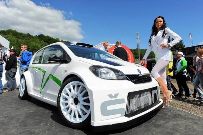 Skoda Citigo Rally en el Wörthersee Tour