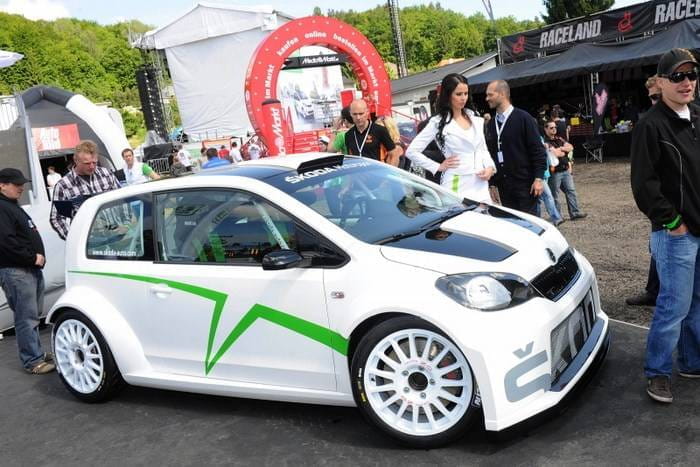 Skoda Citigo Rally en el Wörthersee Tour