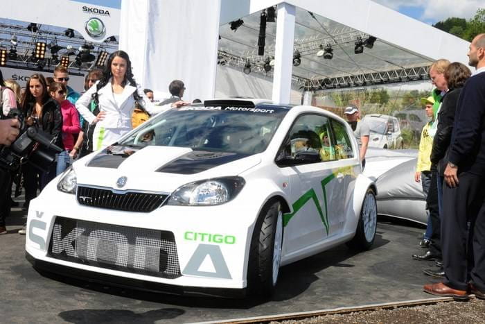 Skoda Citigo Rally en el Wörthersee Tour