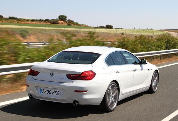 BMW Serie 6 Gran Coupé en carretera