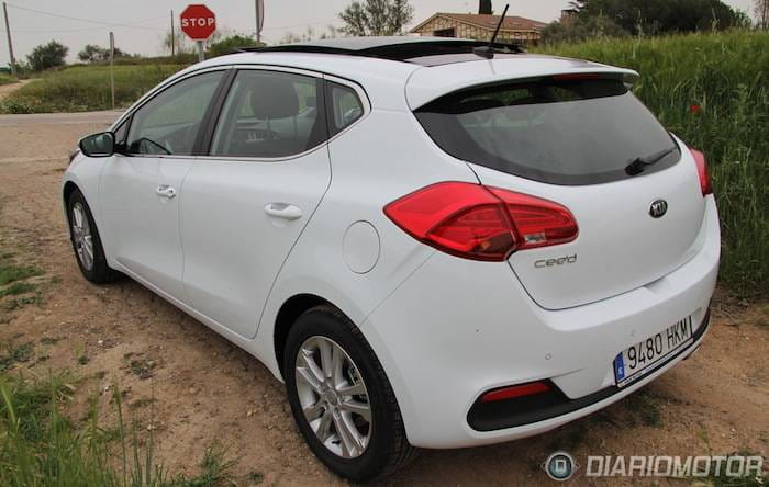 Kia Cee'd 2013, presentación y prueba en Madrid. Exterior.