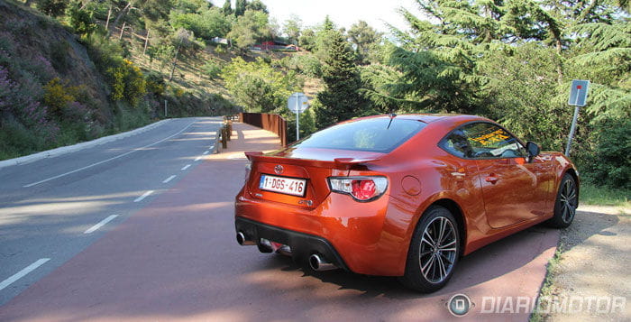 Toyota GT-86, prueba y presentación en Barcelona. Exterior