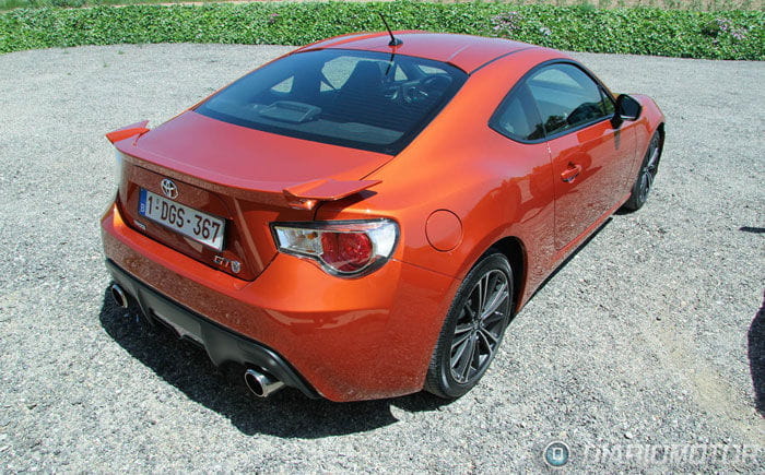 Toyota GT-86, prueba y presentación en Barcelona. Exterior