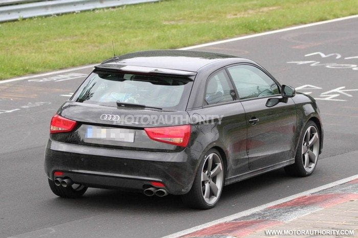 El Audi S1 se deja ver en Nürburgring