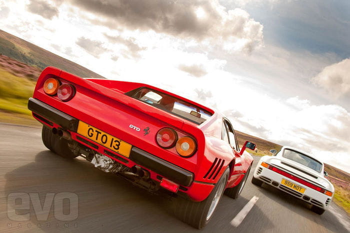 Porsche 959 vs Ferrari 288 GTO, comparativa retrospectiva de EVO