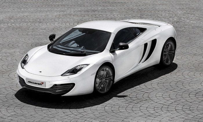 McLaren MP4-12C Spider: primera imagen oficial de la versión descapotable