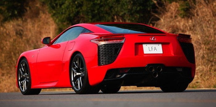 El Lexus LFA a punto de agotarse