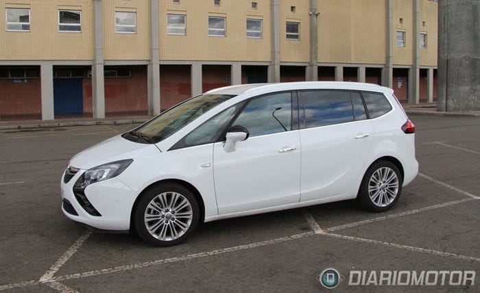 Opel Zafira Tourer 2.0 CDTI Excellence, a prueba. Exterior