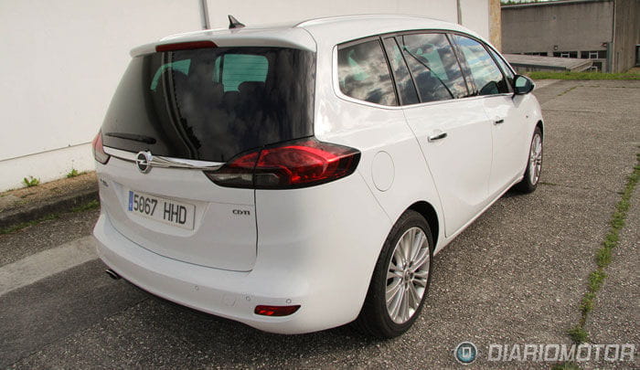 Opel Zafira Tourer 2.0 CDTI Excellence, a prueba. Exterior