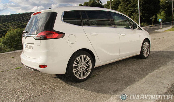 Opel Zafira Tourer 2.0 CDTI Excellence, a prueba. Exterior