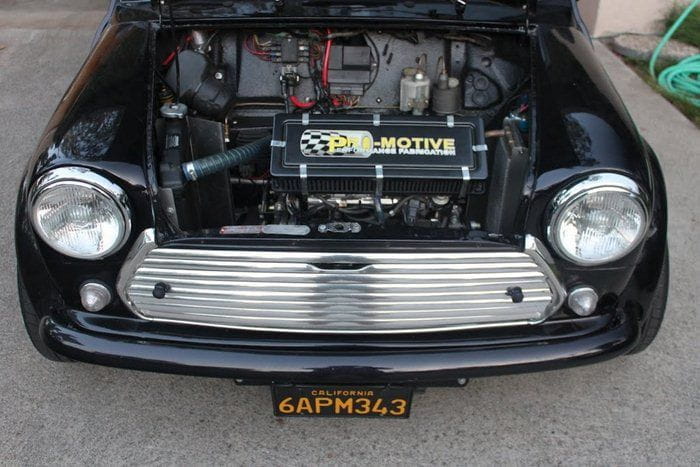 Pro-Motive Austin Mini 1970, con motor de Yamaha R1 y 170 CV