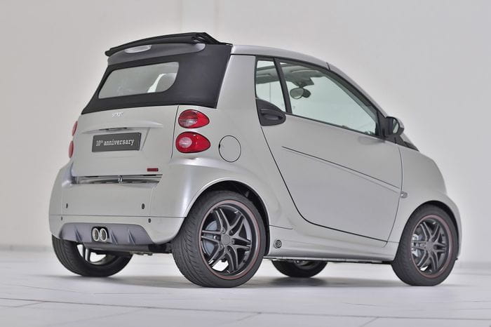 smart fortwo Brabus 10th Anniversary, celebrando diez años de relación exitosa