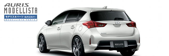 Toyota presenta los paquetes de Modellista y TRD para el nuevo Auris 