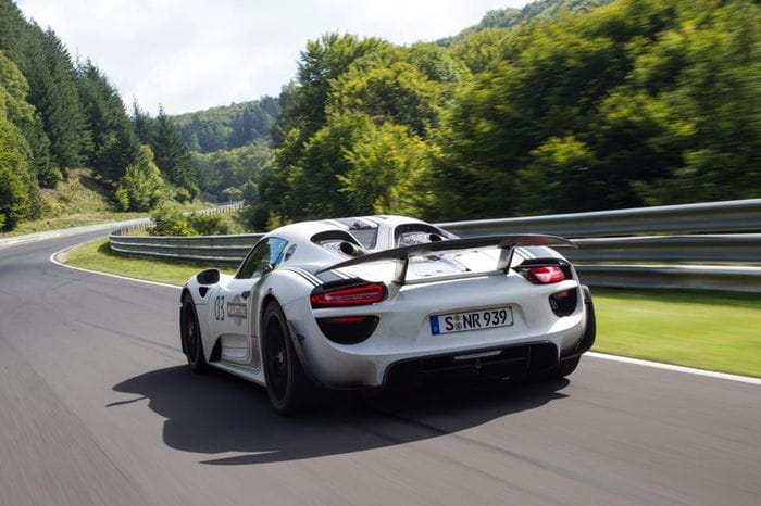 El Porsche 918 Spyder ya tiene tiempo en el Nordschleife, 7 minutos y 14 segundos