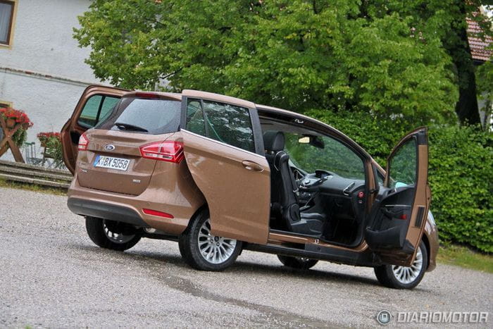 Ford B-MAX, presentación y prueba en Munich (I)