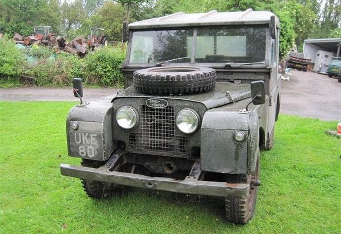 A subasta el Land Rover Series 1 de Winston Churchill