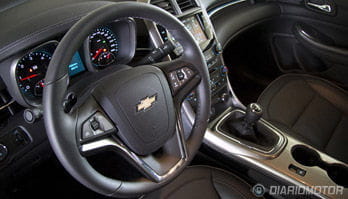 Interior de Chevrolet Malibu