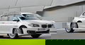 Elegante vista lateral del BMW Serie 5 Touring, realzando su diseño estilizado.