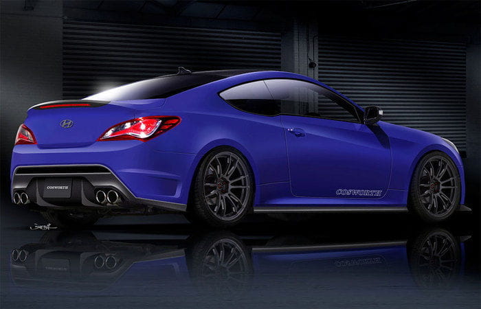 Hyundai Genesis Coupe por Cosworth