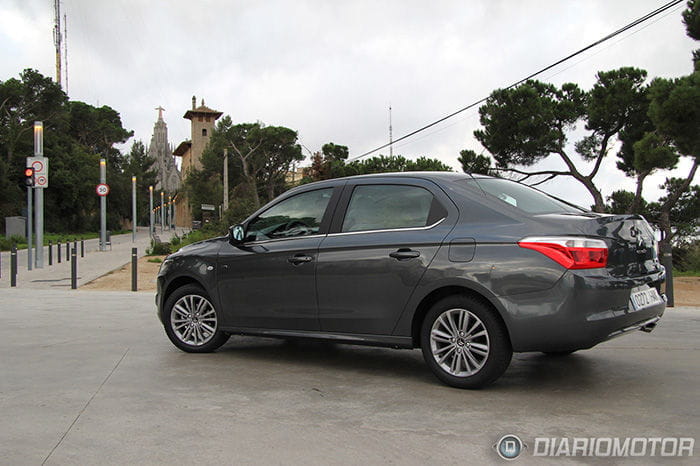 Citroën C-Elysée, prueba en Barcelona