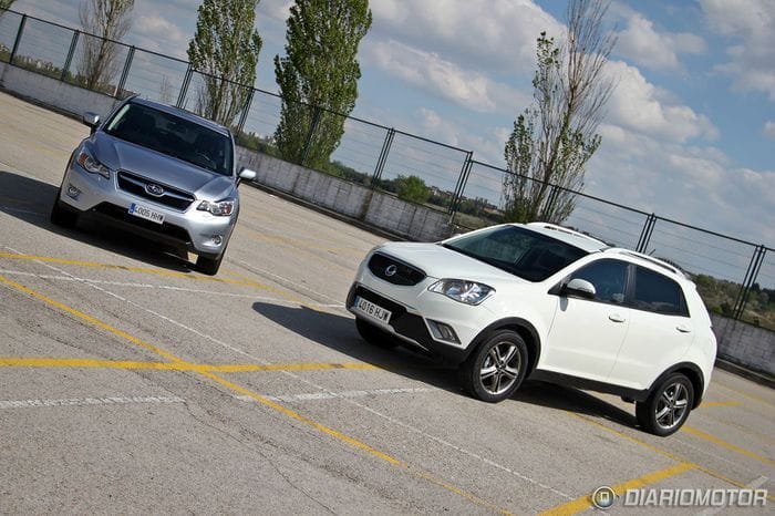 Subaru XV contra SsangYong, comparativa de SUV/crossover de nicho