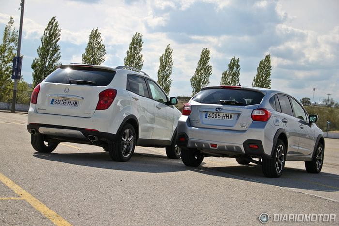 Subaru XV contra SsangYong, comparativa de SUV/crossover de nicho