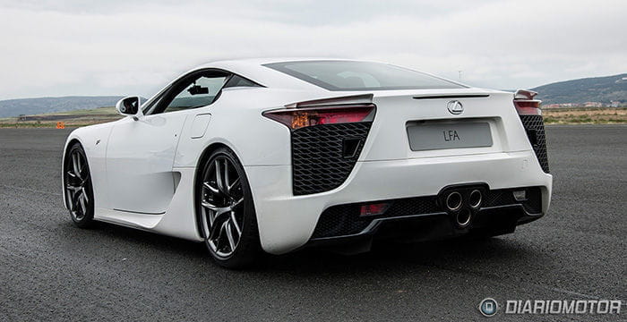 Lexus LFA Prueba de velocidad